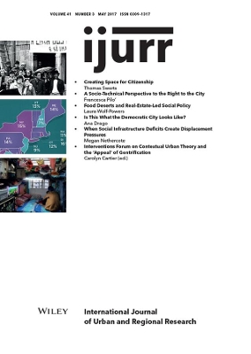 International Journal of Urban and Regional Research, Volume 41 - Issue 3 by Matthew Gandy