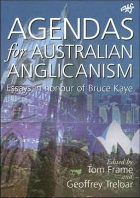 Agendas for Australian Anglicanism book