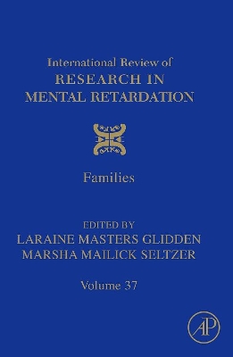 International Review of Research in Mental Retardation by Laraine Masters Glidden