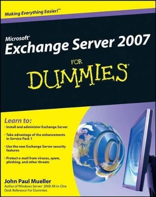 Microsoft Exchange Server 2007 For Dummies book