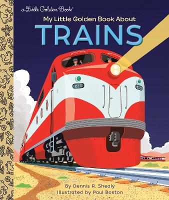 My Little Golden Book About Trains book