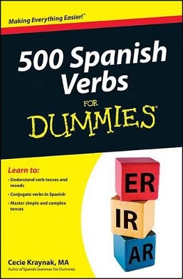 500 Spanish Verbs For Dummies by Cecie Kraynak