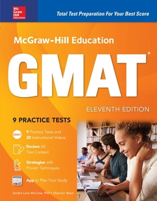 McGraw-Hill Education GMAT, Eleventh Edition book