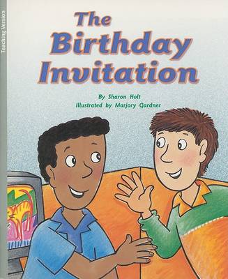 The Birthday Invitation by Sharon Holt