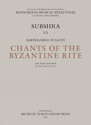 Chants of the Byzantine Rite book