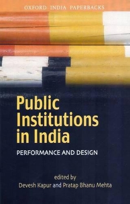 Public Institutions in India book