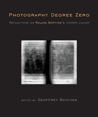 Photography Degree Zero book