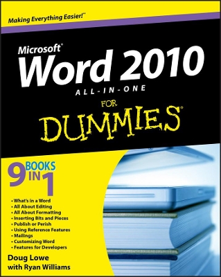 Word 2010 All-in-One For Dummies book