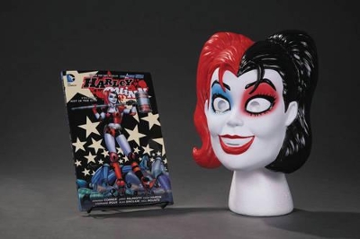 Harley Quinn Book And Mask Set book