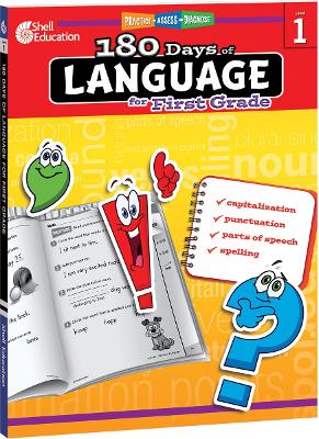 180 Days of Language for First Grade book