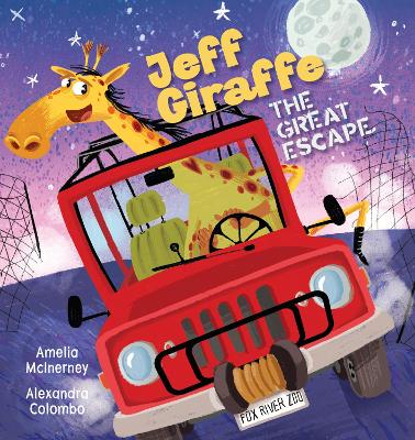 Jeff Giraffe - The Great Escape by Amelia McInerney
