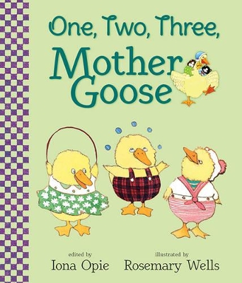 One, Two, Three, Mother Goose book