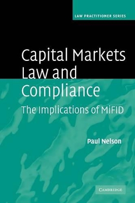 Capital Markets Law and Compliance by Paul Nelson