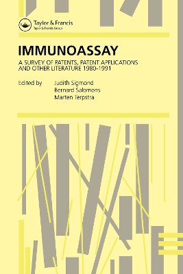 Immunoassay Patents book