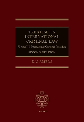 Volume III: Treatise on International Criminal Law book