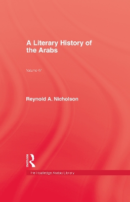 A Literary History of the Arabs by Reynold A. Nicholson