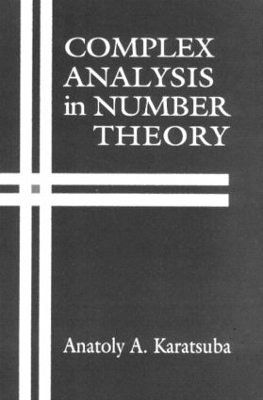 Complex Analysis in Number Theory book