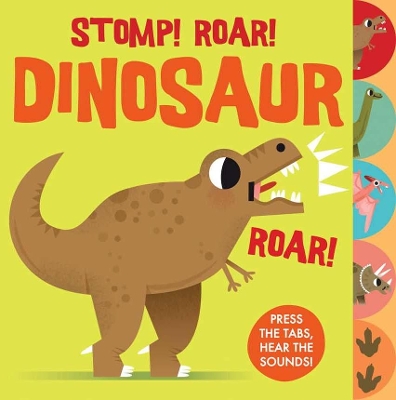 Sounds of the Wild: Stomp Roar! Dinosaur book