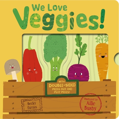 We Love Veggies! book