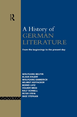 History of German Literature book