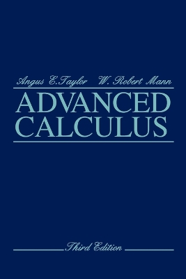 Advanced Calculus book