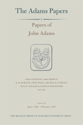 Papers of John Adams: Volume 20 book