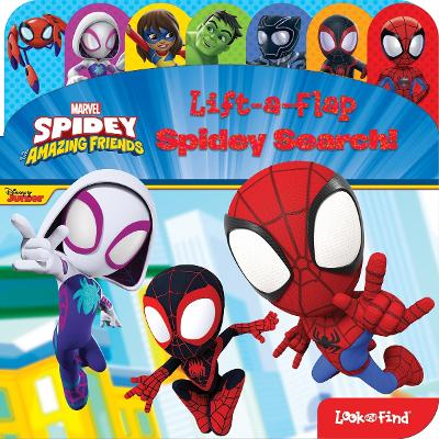 Spidey and his Amazing Friends: Spidey Search! Lift-a-Flap Look and Find book