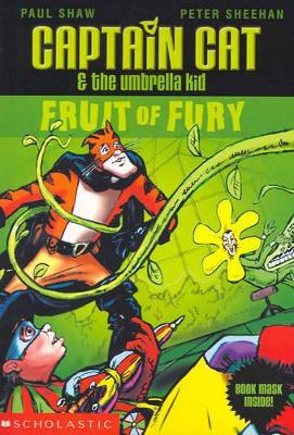 Captain Cat and the Umbrella Kid in Fruit of Fury book