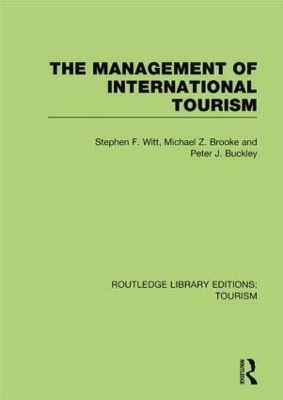 Management of International Tourism book