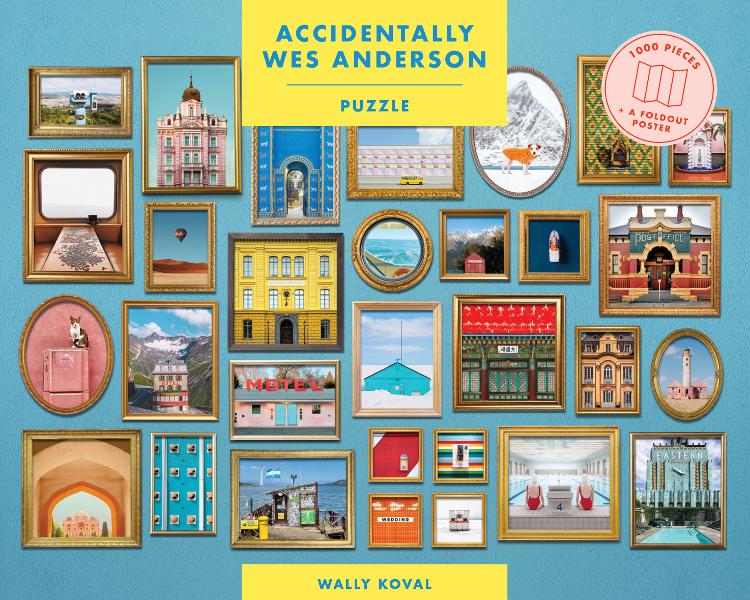 Accidentally Wes Anderson Jigsaw Puzzle book