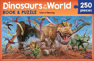 Dinosaurs of the World Book and Puzzle by Garry Fleming