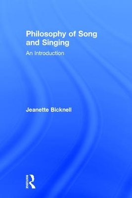 Philosophy of Song and Singing book