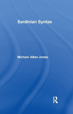 Sardinian Syntax book