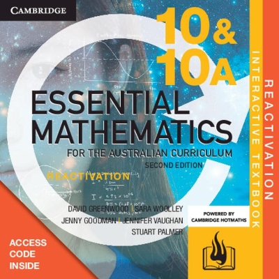 Essential Mathematics for the Australian Curriculum Year 10 Reactivation (Card) by David Greenwood