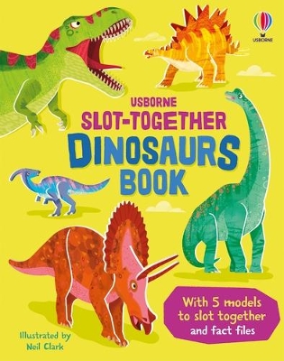 Slot-together Dinosaurs Book book