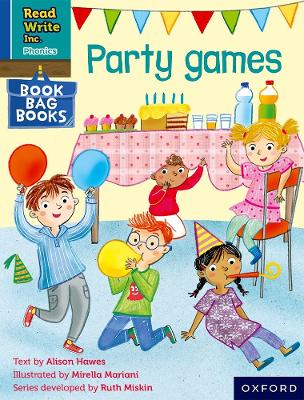 Read Write Inc. Phonics: Party games (Blue Set 6 Book Bag Book 7) book