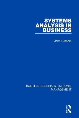 Systems Analysis in Business book