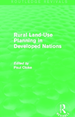 Rural Land-Use Planning in Developed Nations book