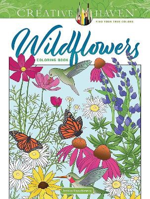 Creative Haven Wildflowers Coloring Book book