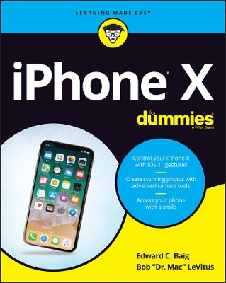 Iphone X for Dummies book