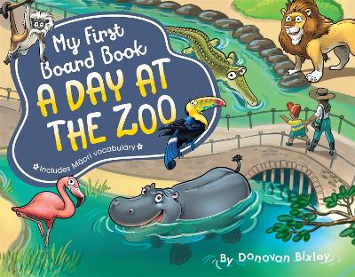 My First Board Book: A Day at the Zoo book