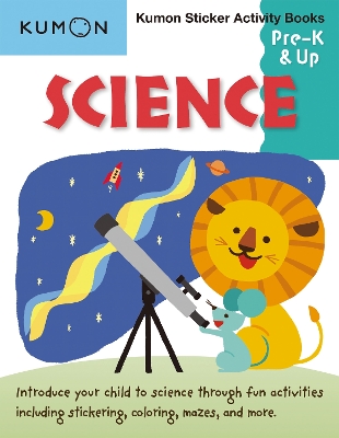 Science Pre K & Up: Sticker Activity Book book