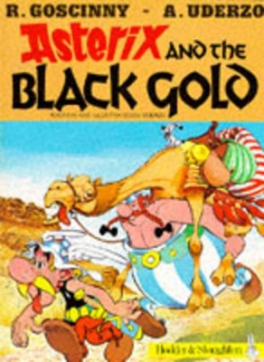 Asterix and the Black Gold book
