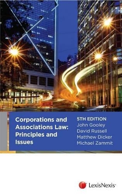Corporations and Associations: Principles and Issues book