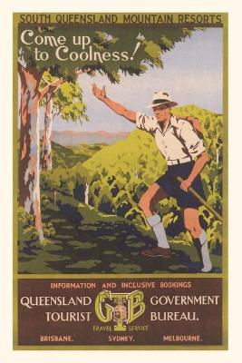 Vintage Journal South Queensland Travel Poster book