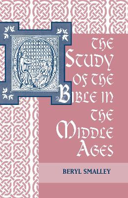 Study Of The Bible In The Middle Ages book