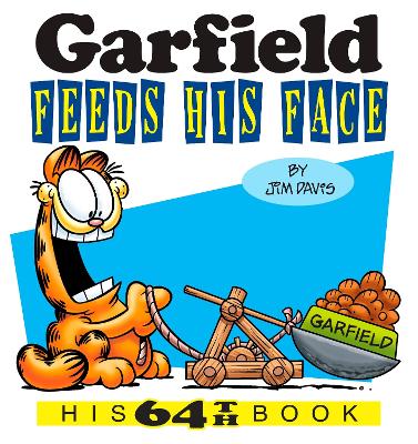 Garfield Feeds His Face book