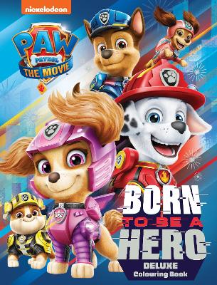 Paw Patrol the Movie - Deluxe Colouring Book book