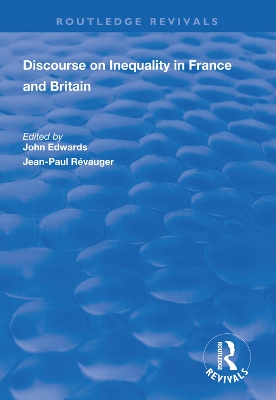 Discourse on Inequality in France and Britain book