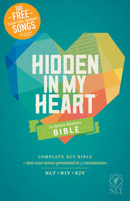 Hidden in My Heart Scripture Memory Bible NLT book